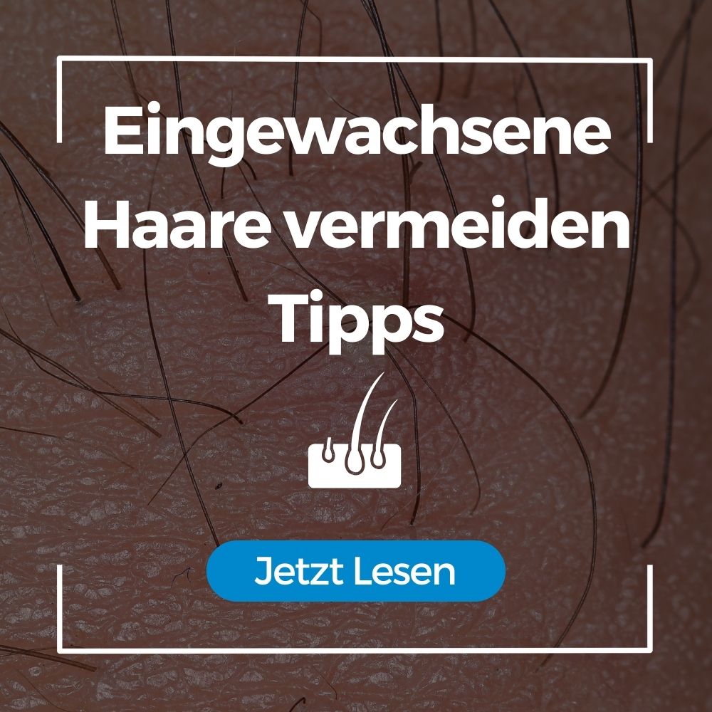 Titeelbild eingewachsene Haare vermeiden