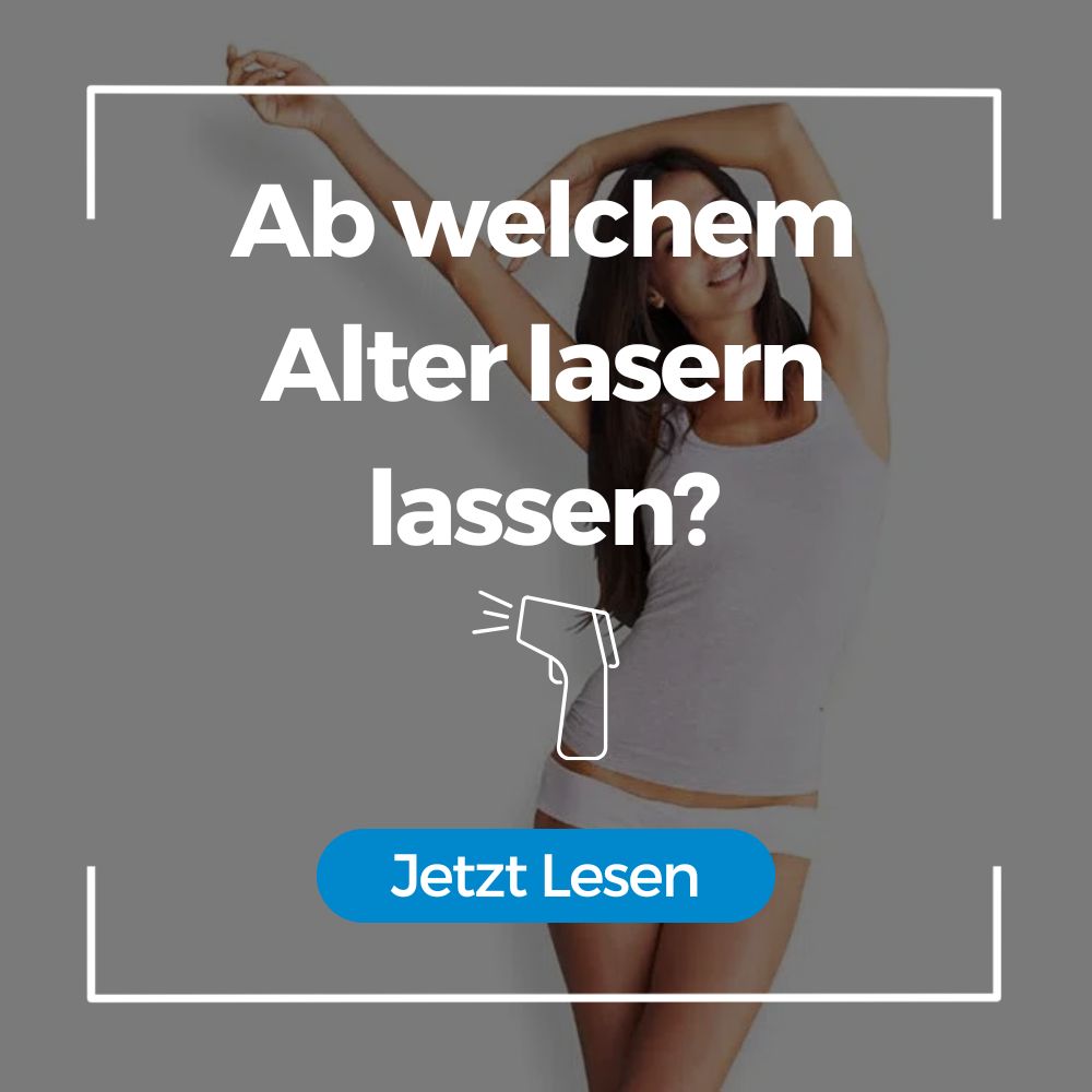Ab welchem Alter lasern lassen