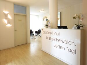Innenansicht skinflow Institut Schwabing