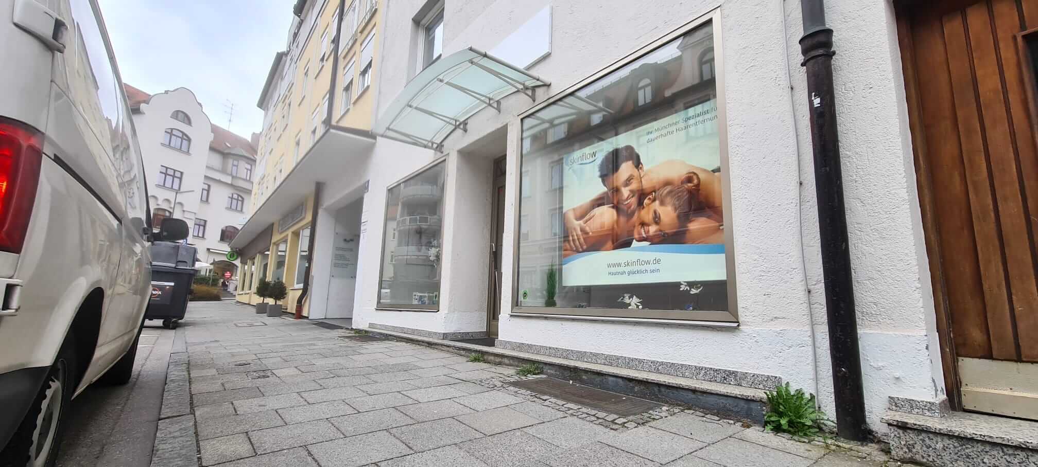 Dauerhafte Haarentfernung München Pasing Außenansicht