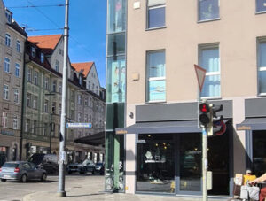 Dauerhafte Haarentfernung München Schwabing Außenansicht