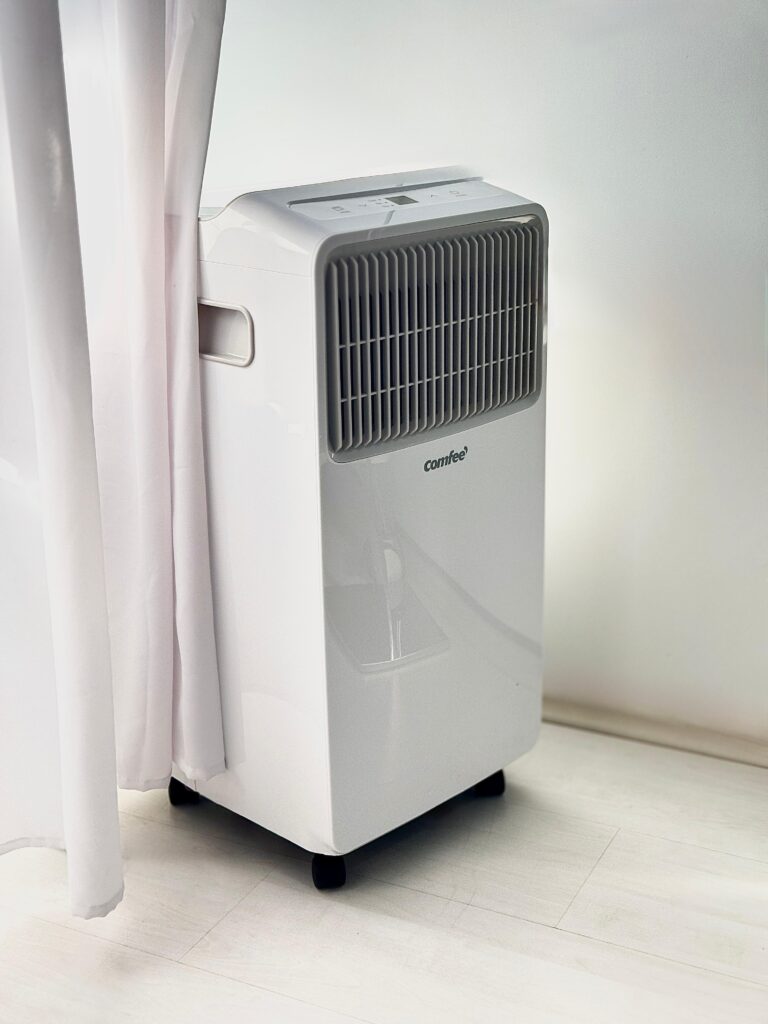Sommer dauerhafte Haarentfernung Muenchen. Klimaanlage in unserem Behandlungsraum für dauerhafte Haarentfernung