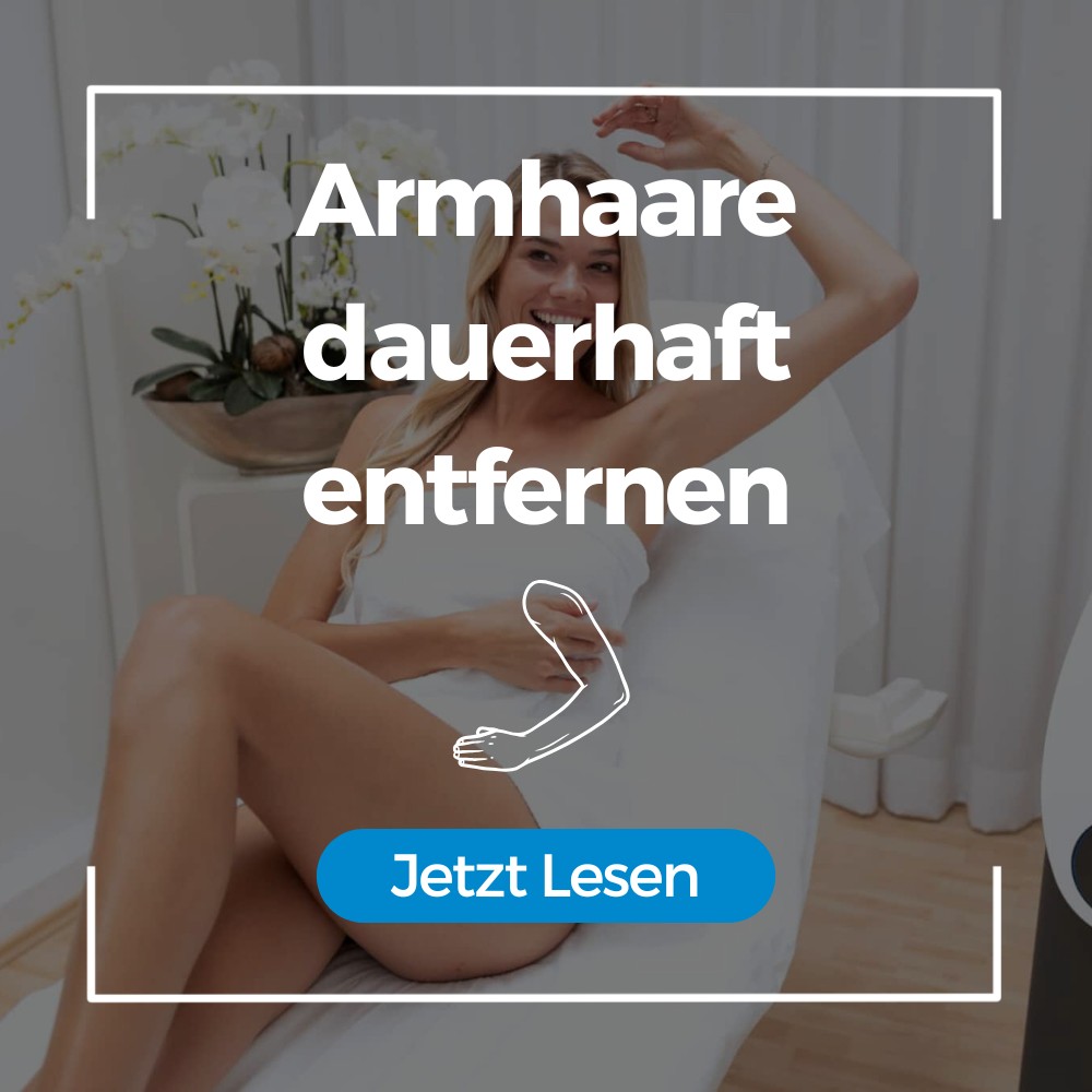 Armhaare dauerhaft entfernen