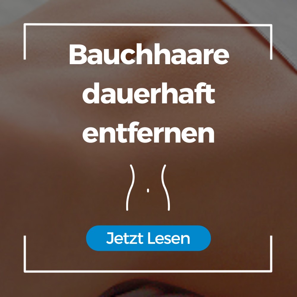 Bauchhaare dauerhaft entfernen