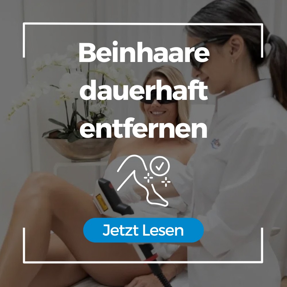 Beinhaare dauerhaft entfernen