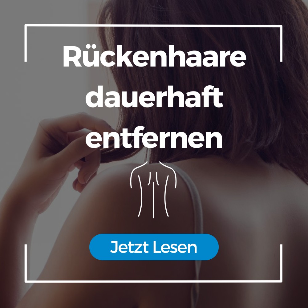 Rückenhaare dauerhaft entfernen