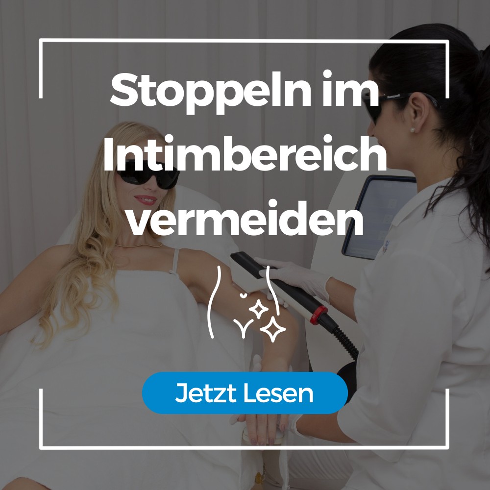 Stoppeln im Intimbereich vermeiden