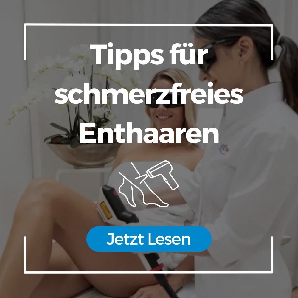 Tipps für schmerzfreies Enthaaren