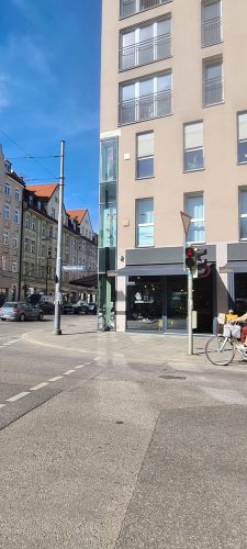 Dauerhafte Haarentfernung München Schwabing Außenansicht